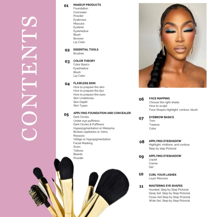 Make-up Masterclass Training Manual