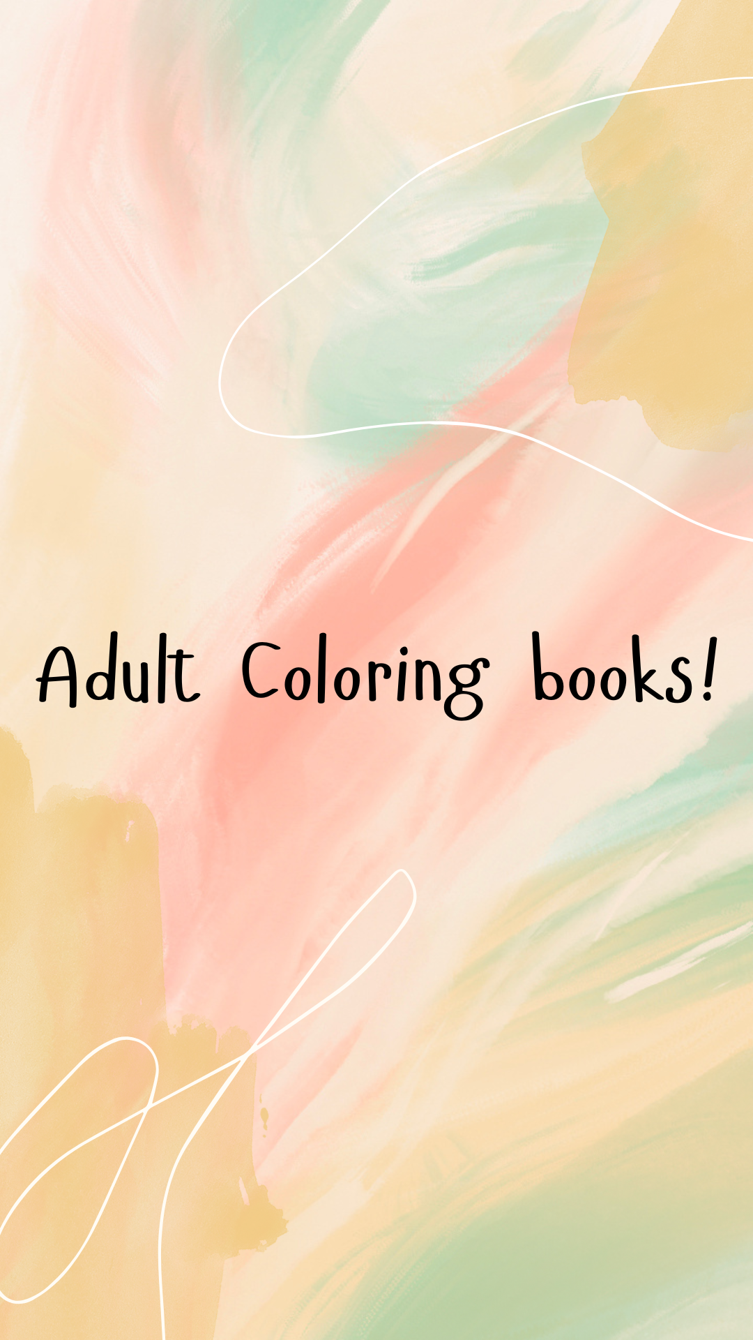 Adult colouring books