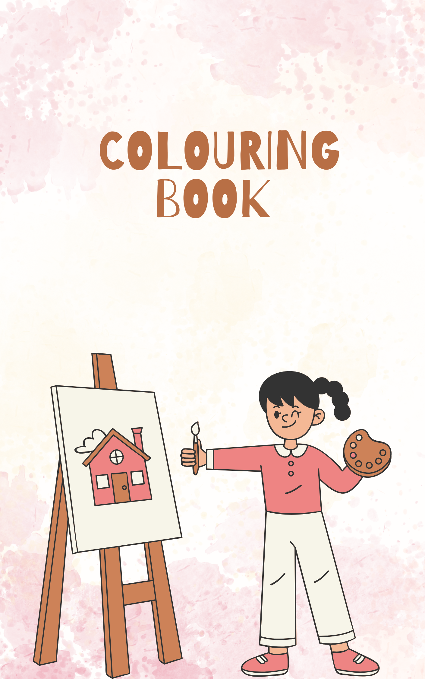300 page Colouring book